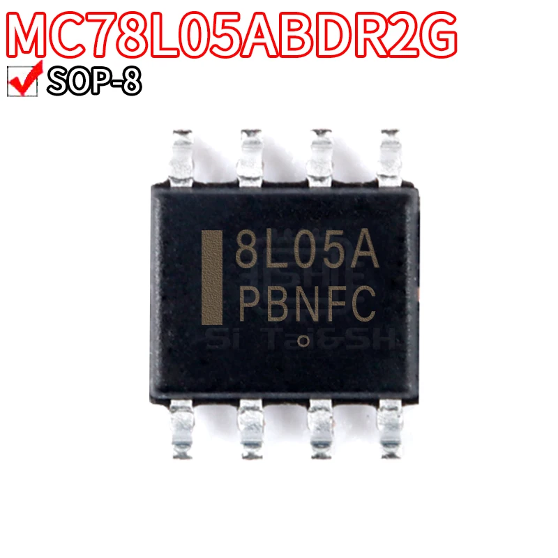 10ШТ 8L05A MC78L05ABDR2G BL05A Патч sop8 линейный регулятор IC