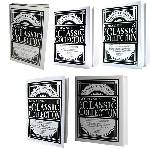 Harry Lorayne - классическая коллекция, том 1-5 -Magic tricks