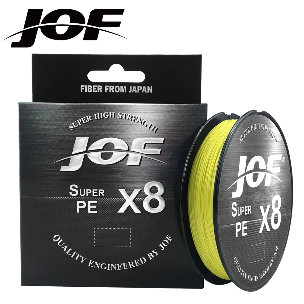 JOF Micro Рыболовные Лески 8 Нитей Плетеные PE 150m Япония Гладкая Многофиламентная Леска Для Ловли Карпа Нахлыстом Strong 8X Weave