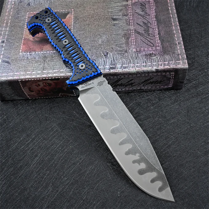 Miller Bros.BIsdes M8 Фруктовый нож Z-wear стальное лезвие твердостью 60-61HRC ручка G10 Карманный нож для самообороны на открытом воздухе