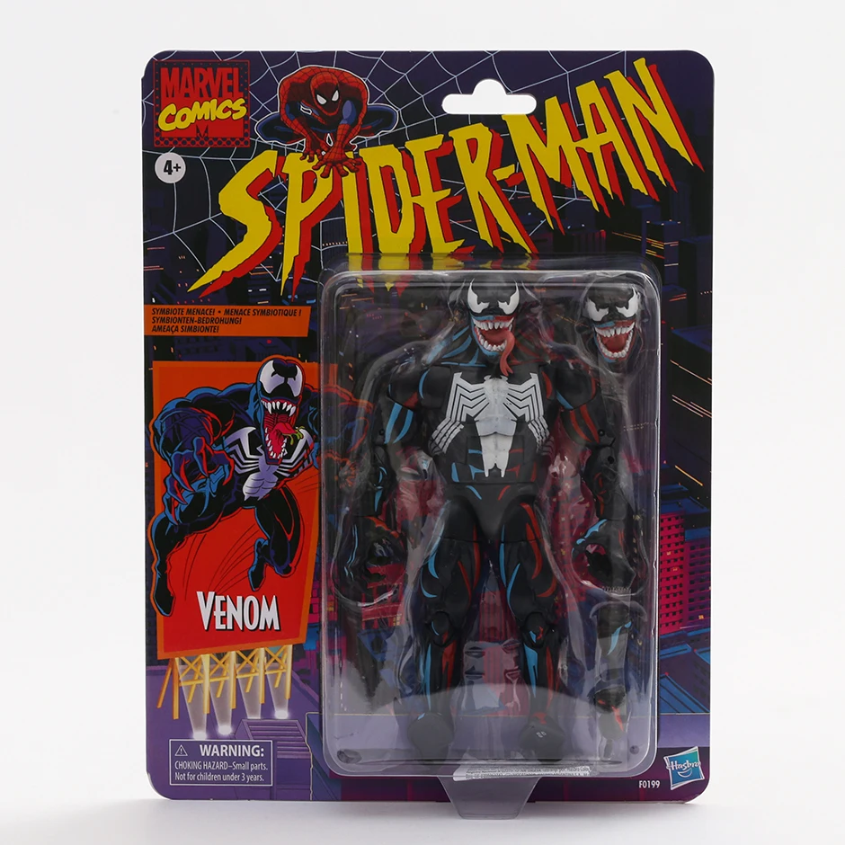 Анимированная фигурка Marvel Legends Venom, модель игрушки, Подарочная коллекционная фигурка