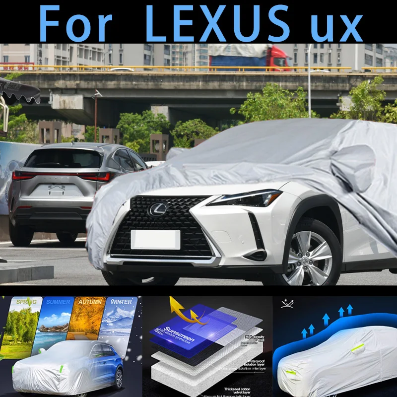 Для автомобиля LEXUS ux защитный чехол, защита от солнца, защита от дождя, УФ-защита, защита от пыли, защитная краска для авто