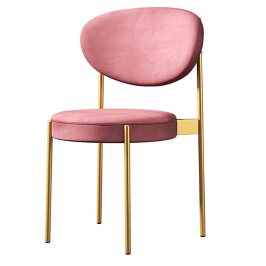 Легкий роскошный современный обеденный стул со спинкой, табурет для переговоров, обеденный стул для кафе, креативный обеденный стул, стол и стул