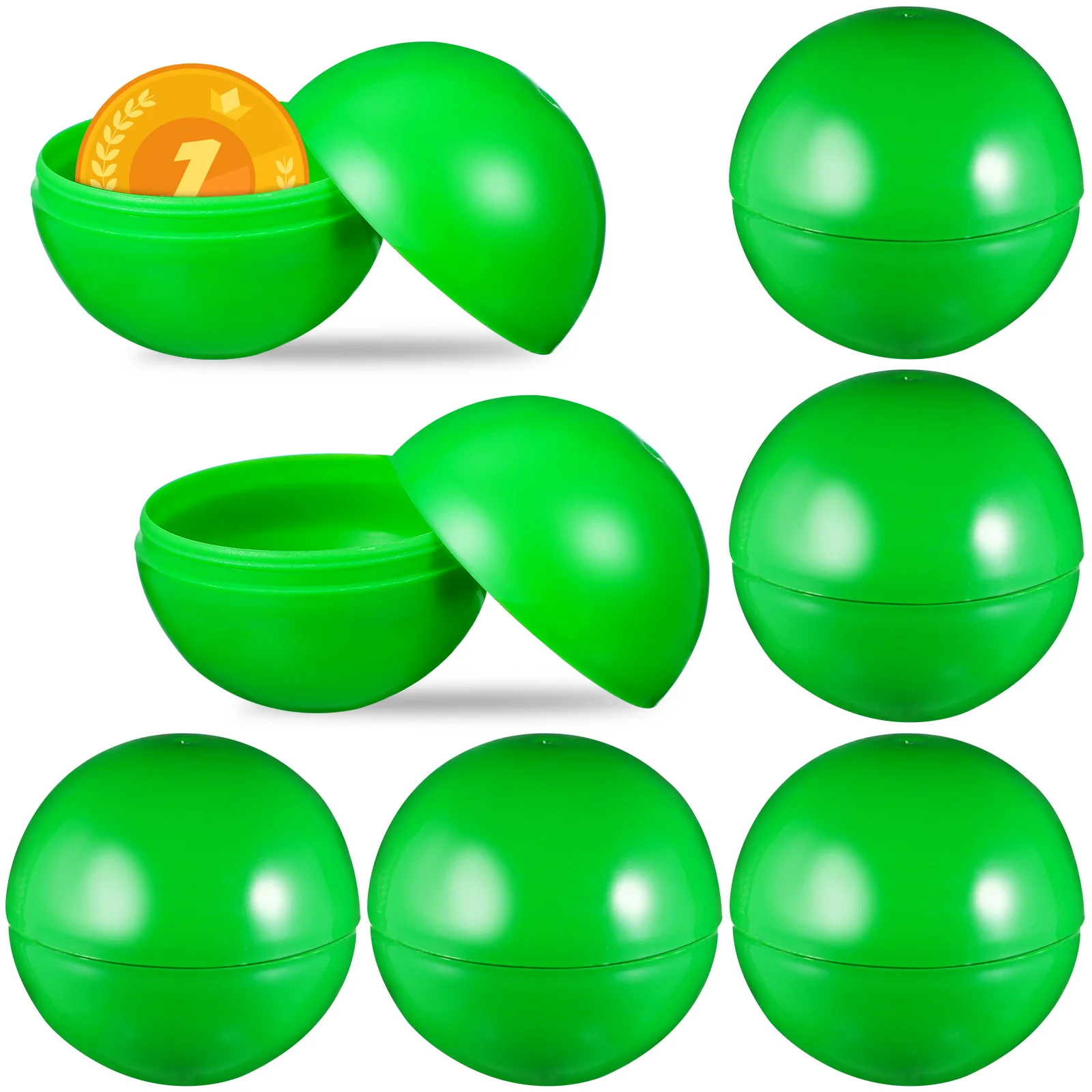 Реквизит для игры в мяч для вечеринки, цветные пластиковые бесшовные лотерейные контейнеры
