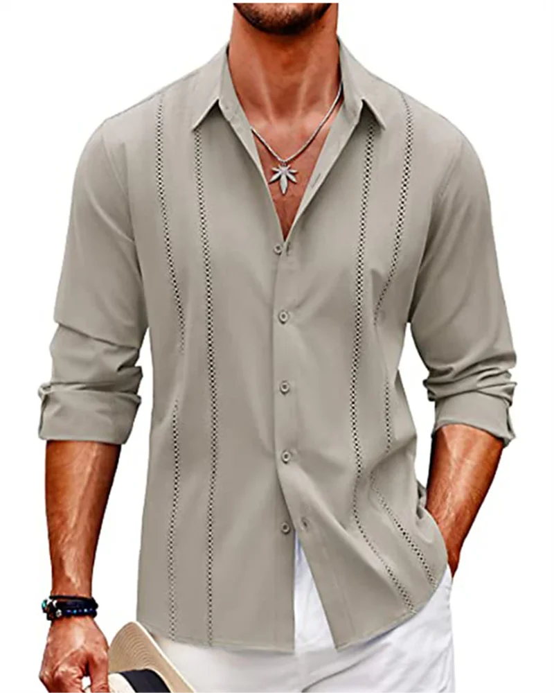 Роскошные модные мужские рубашки, модные однобортные рубашки, повседневные топы с длинными рукавами и принтом, мужские вечерние рубашки 7 цветов 6XL